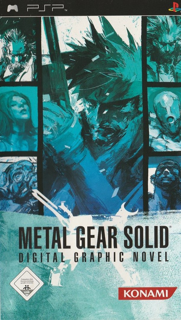 Metal Gear Solid, Digital Graphic Novel , PSP
