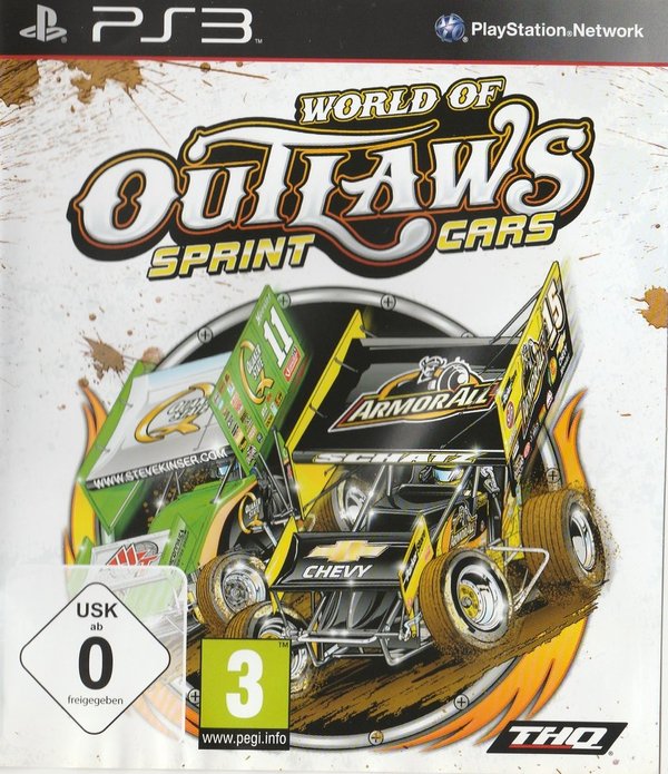 World of Outlaws, Sprint Cars, PS3