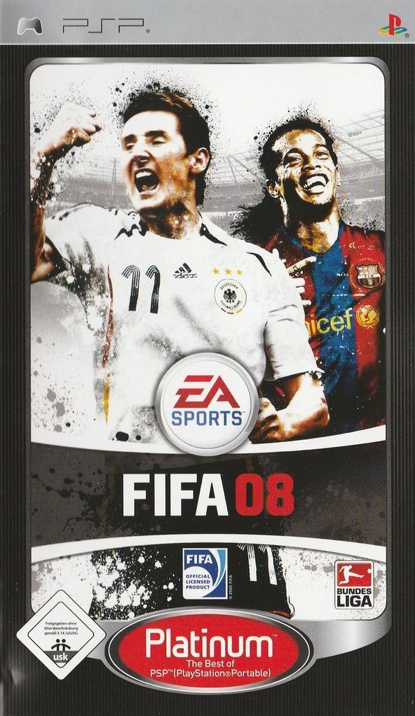 FIFA 08, Platinum, PSP
