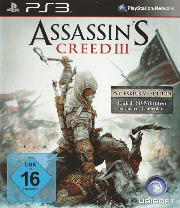Assassin's Creed 3, Bonus Edition, PS3