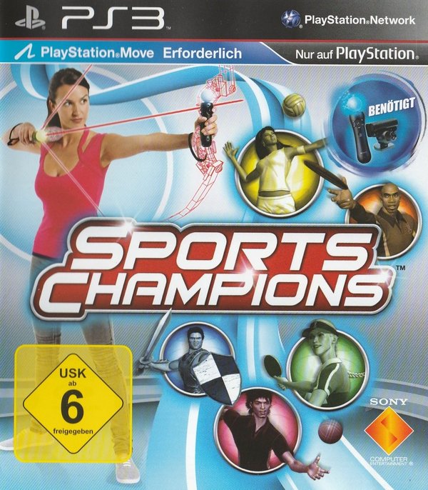 Sports Champions, (Move erforderlich), PS3