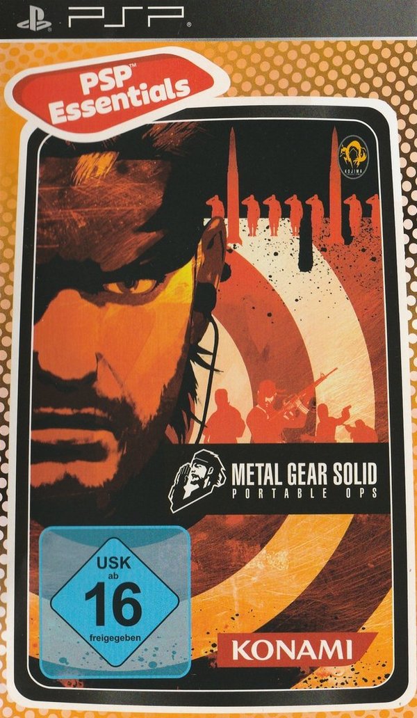 Metal Gear Solid: Portable Ops, Essentials, PSP