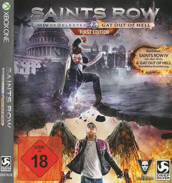 Saints Row IV, Re-elected, Gat Out of Hell, XBox One