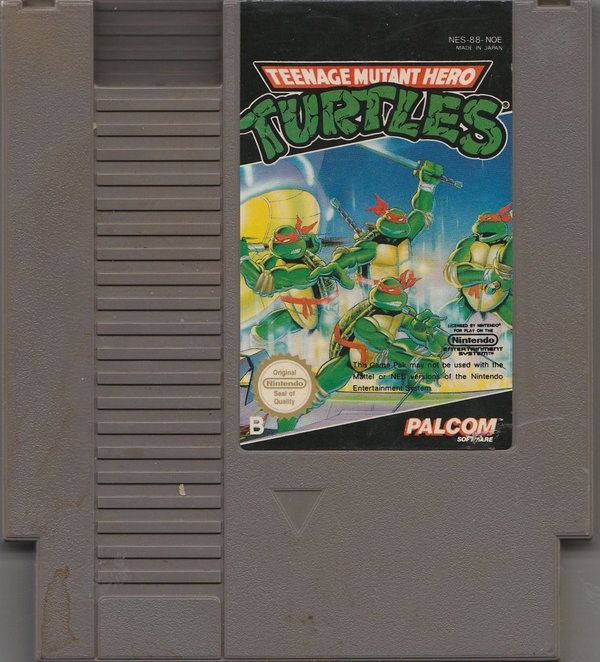Teenage, Mutant Hero Turtles, Modul, Nintendo NES