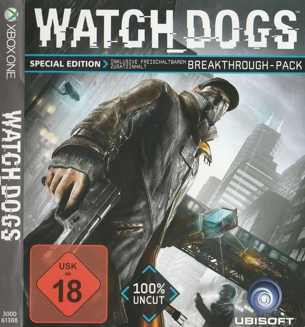 Watch Dogs, Special Edition, XBox One