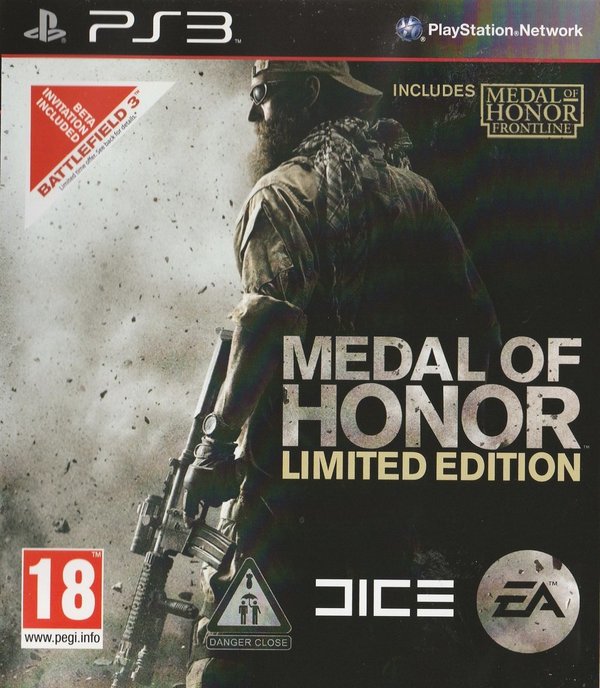 Medal of Honor Limited Edition, ( PEGI ), PS3
