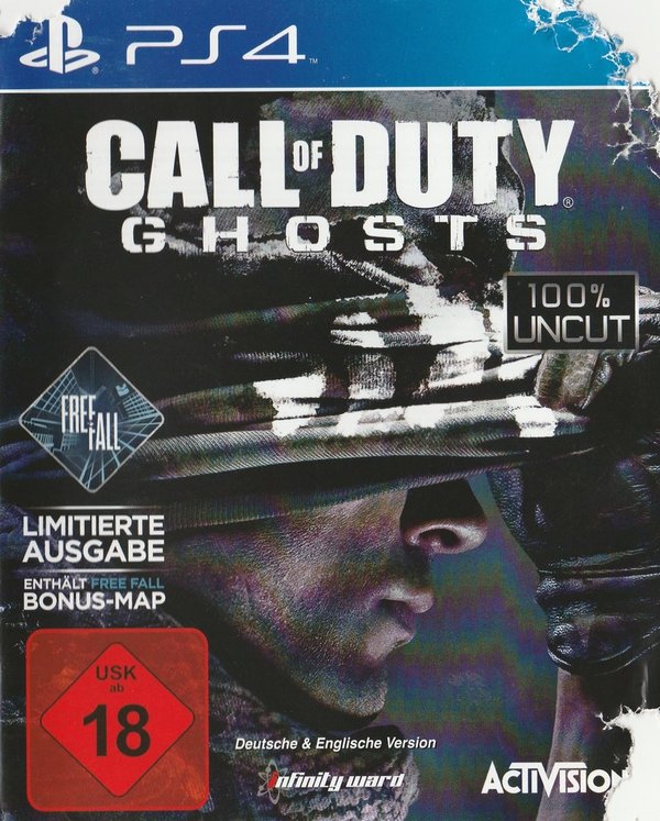 Call of Duty, Ghosts, Free Fall Edition, PS4