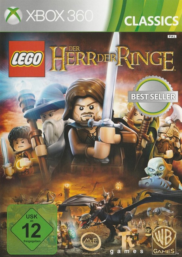 LEGO, Herr der Ring, Classics, XBox 360