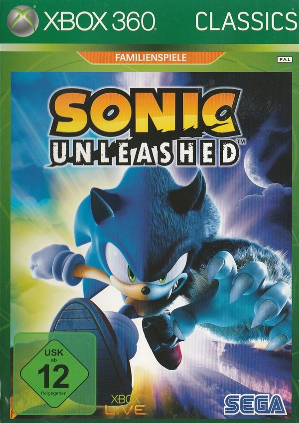 Sonic Unleashed, Classics, XBox 360