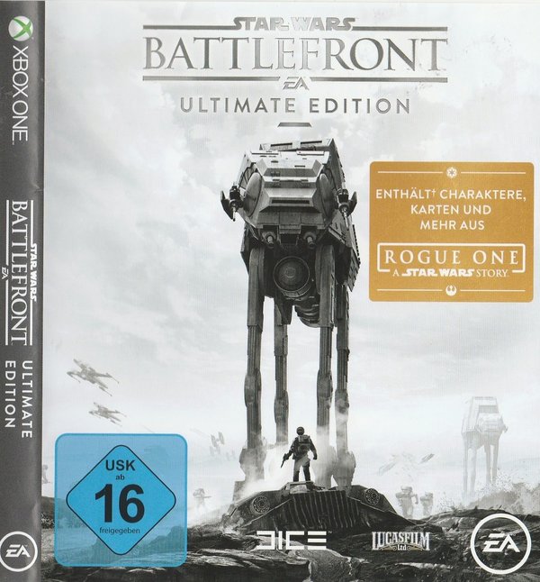 Star Wars Battlefront, Ultimate Edition, XBox One