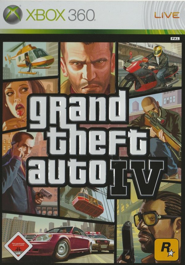 Grand Theft Auto IV,Xbox 360