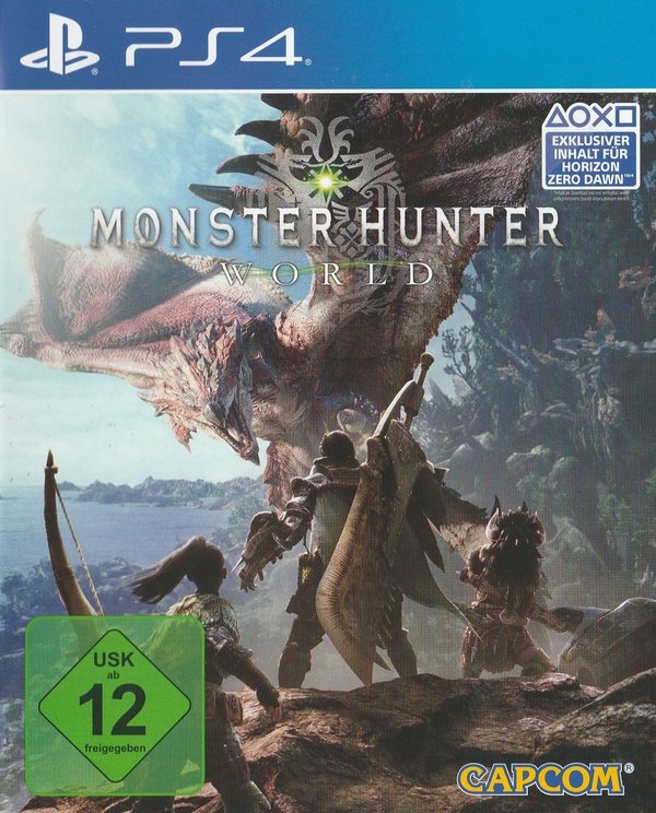 Monster Hunter, World, PS4