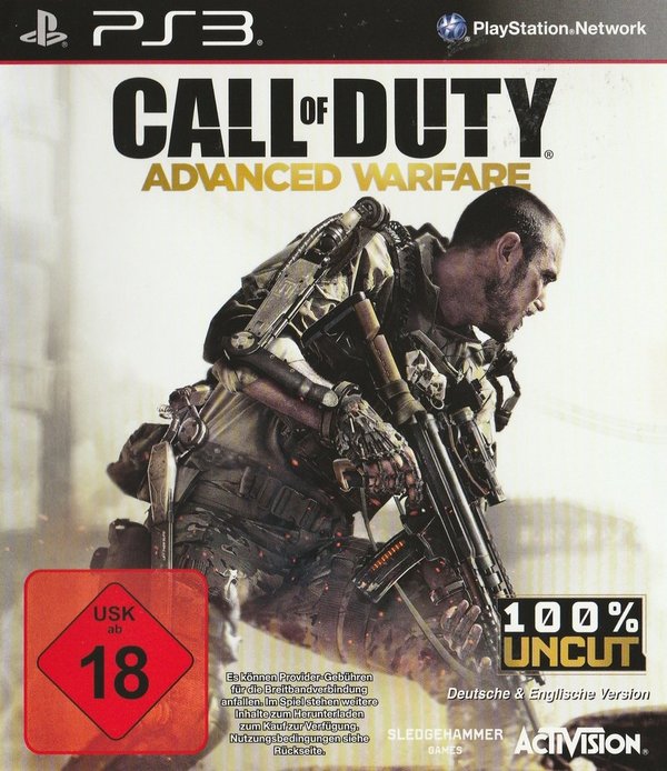 Call of Duty Advanced Warfare, PS3