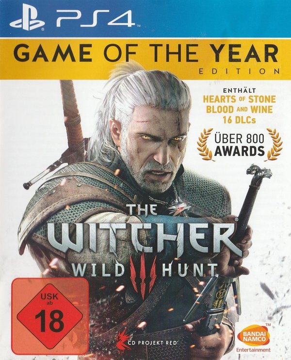 The Witcher 3  Wild Hunt  Game of the Year Edition, PS4
