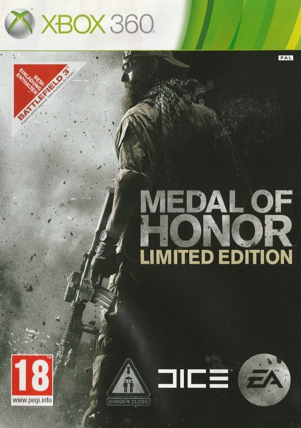 Medal of Honor, Limited Edition ( Pegi), XBox 360