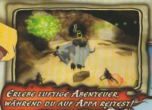 Avatar, Der Herr der Elemente, Die Erde brennt, PS2