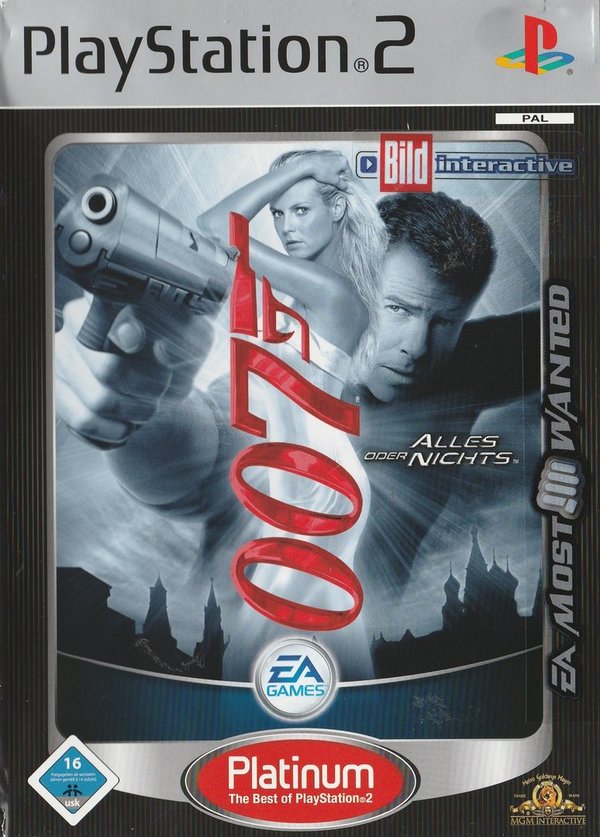 James Bond 007 Alles oder Nichts, Platinum, PS2