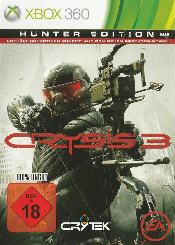 Crysis 3,  Hunter Edition, XBox 360