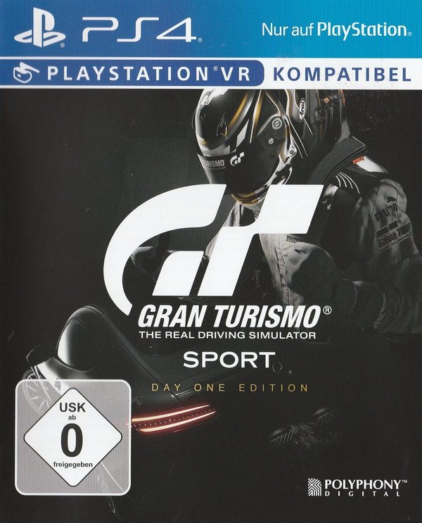 Gran Turismo Sport, Day One Edition, VR kompatibel, ( Pegi ), PS4
