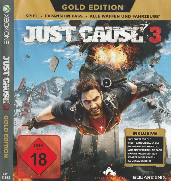 Just Cause 3, Gold Edition, XBox One