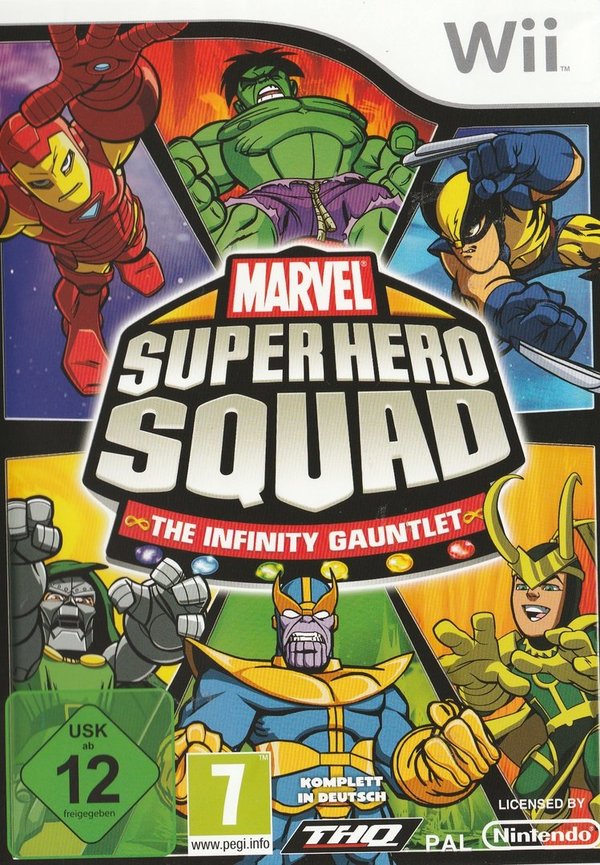 Marvel Super Hero Squad, The Infinity Gauntlet, Nintendo Wii