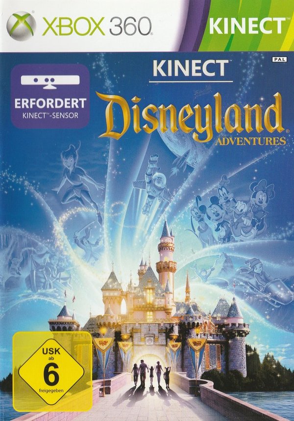 Kinect, Disneyland Adventures, (Kinect erforderlich), XBox 360