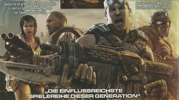 Gears of War 3, ( PEGI ), XBox 360