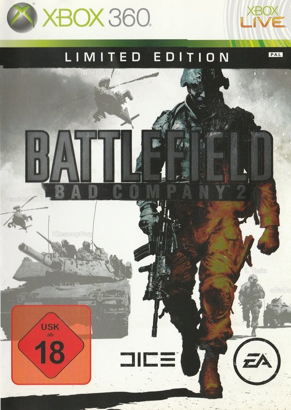 Battlefield, Bad Company 2, Limited Edition, XBox 360