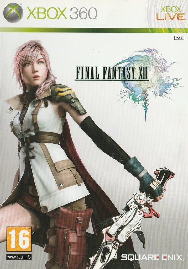 Final Fantasy  XIII, ( PEGI ). XBox 360