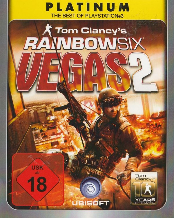 Tom Clancy's Rainbow Six, Vegas 2, Platinum, PS3