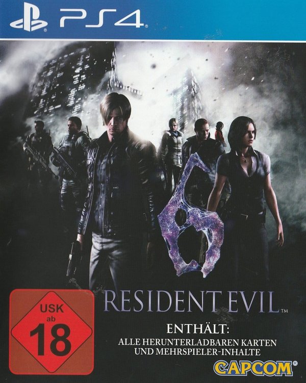 Resident Evil 6, PS4