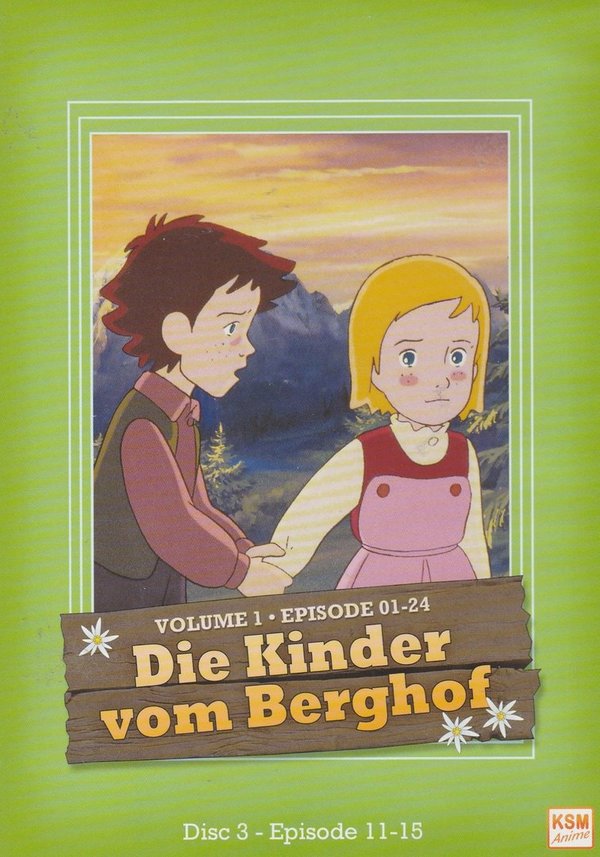 Die Kinder vom Berghof, Volume 1, Episode 01-24, DVD