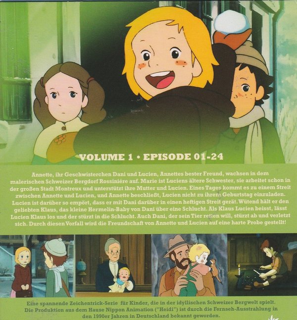 Die Kinder vom Berghof, Volume 1, Episode 01-24, DVD