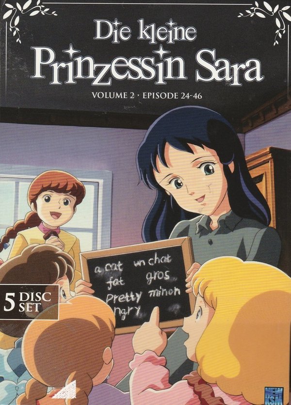 Die kleine Prinzessin Sara, Vol. 2, Episode 24 - 46, DVD