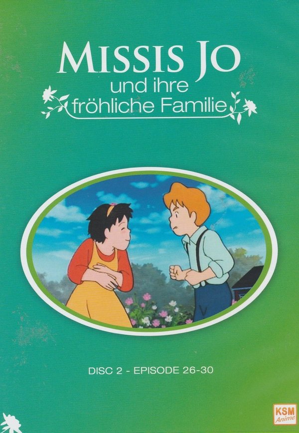Missis Jo und ihre fröhliche Familie, Volume 2 (Episode 21-40) DVD Anime