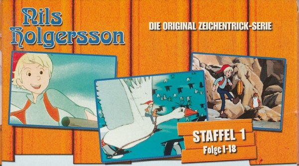 Nils Holgersson, Die Original Zeichentrick-Serie, Staffel 1, Folge 1-18, DVD
