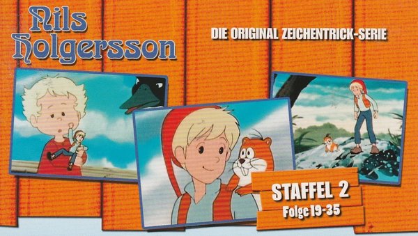 Nils Holgersson ,Die Original Zeichentrick-Serie, Staffel 2, Folge 19-35, DVD