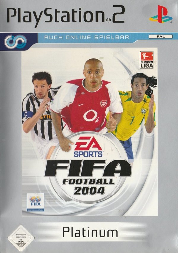 FIFA Football 2004,  Platinum, PS2