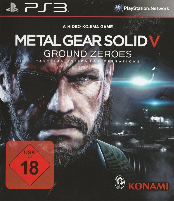 Metal Gear Solid 5, Ground Zeroes, PS3