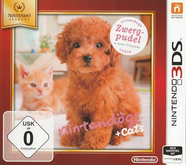 Nintendogs + Cats Zwergpudel & Neue Freunde, Nintendo 3DS