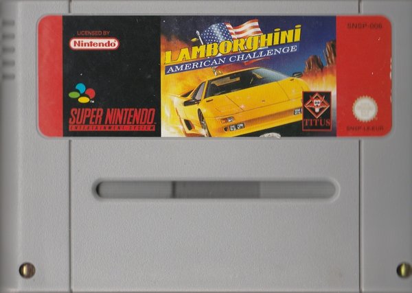 Lamborghini American Challenge, SNES