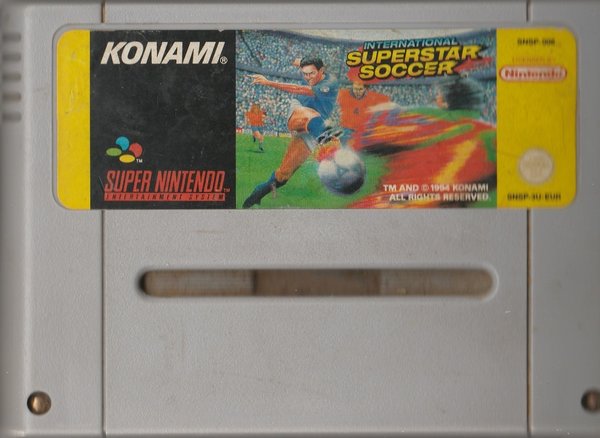 International superstar soccer, SNES, ( das Modul )