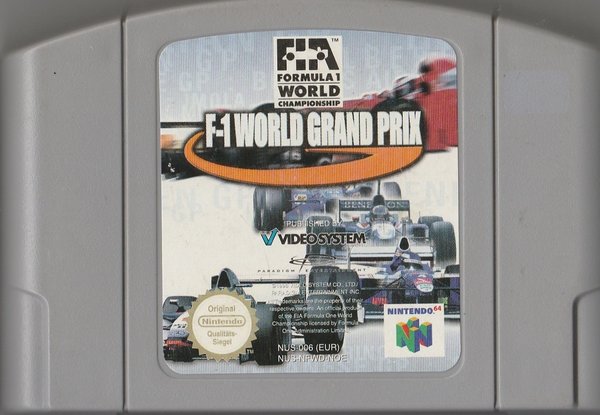 F-1 World Grand Prix , N64, ( das Modul )
