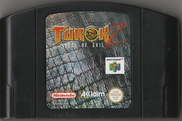 Turok 2 Seeds of Evil, N64, ( das Modul )