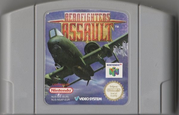 AeroFighters Assault, N64, ( das Modul )