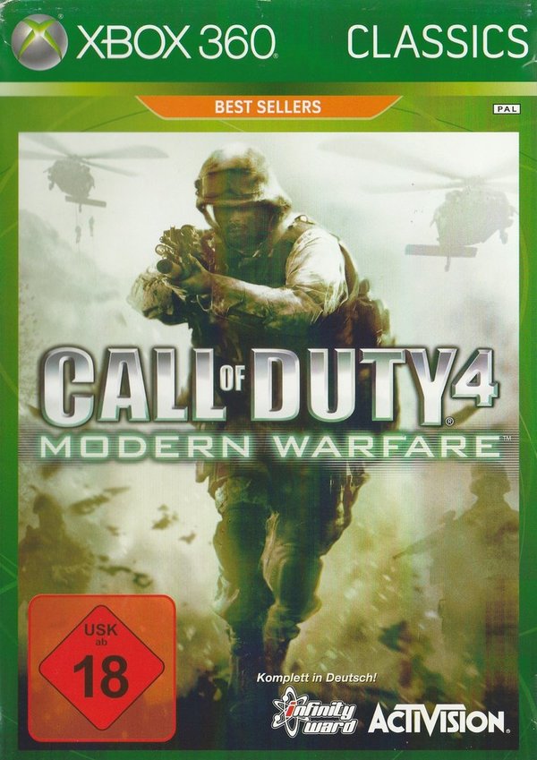 Call of Duty 4 Modern Warfare, XBox 360