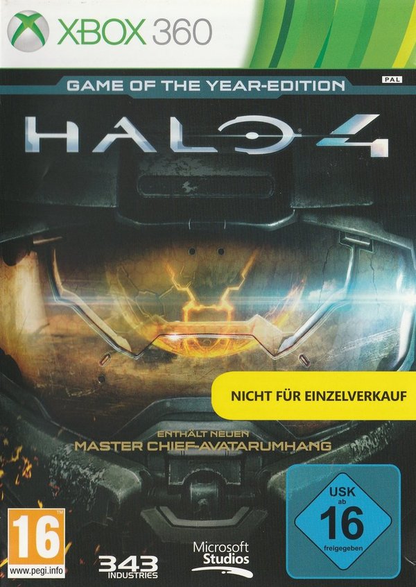Halo 4, Game of the Year Edition, XBox 360, ( PEGI )
