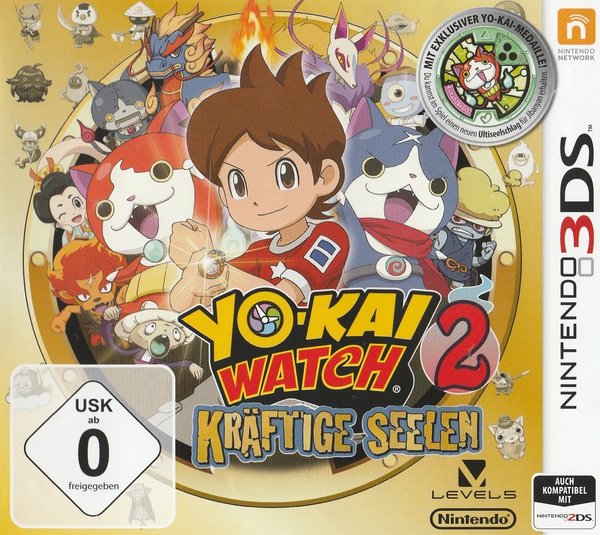 YO-KAI WATCH 2, Kräftige Seelen, Nintendo 3DS