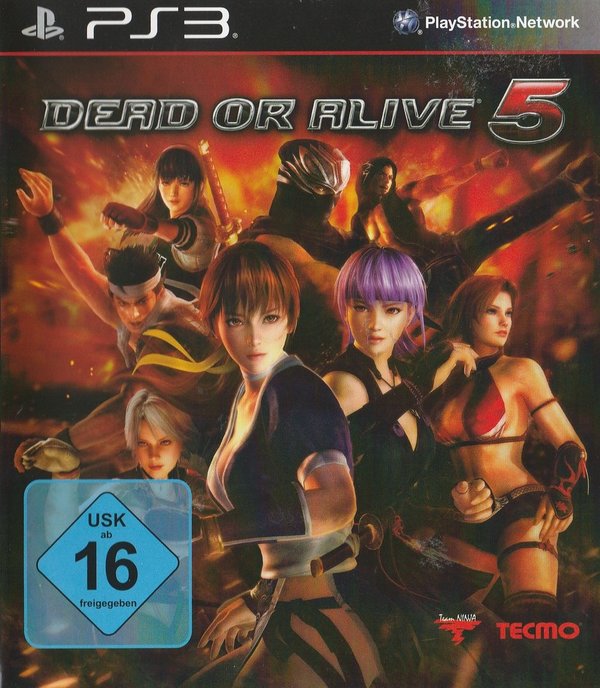 Dead or Alive 5, PEGI, PS3