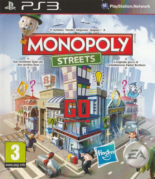 Monopoly Streets, ( PEGI ), PS3